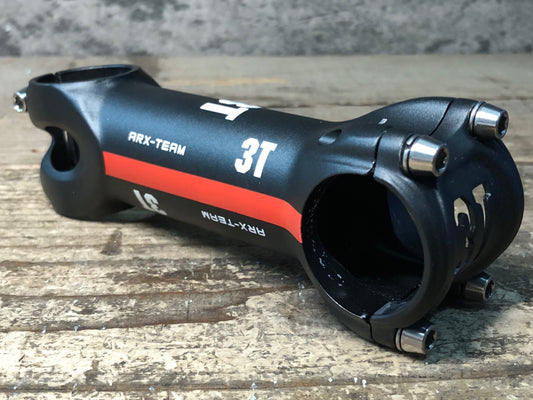 IY966 3T ARX-TEAM アルミ ステム 黒 110mm Φ31.8 OS ⁻6°