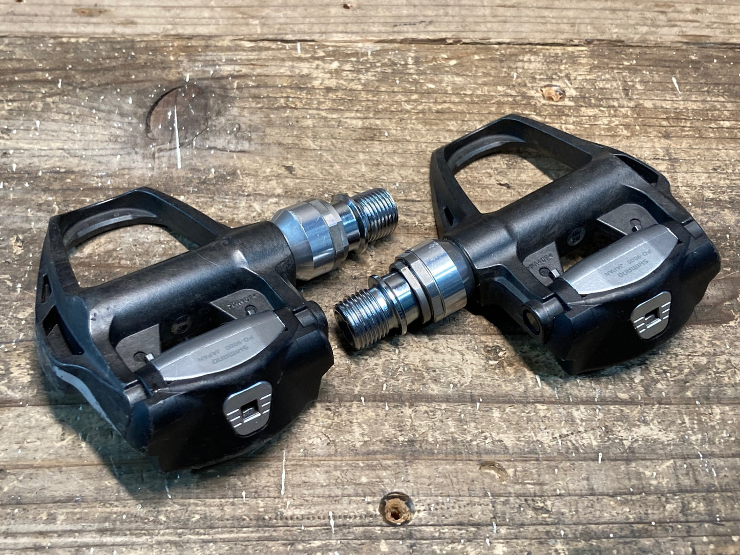 IO677 シマノ SHIMANO デュラエース DURA-ACE PD-9000 +4mm ビンディングペダル SPD-SL