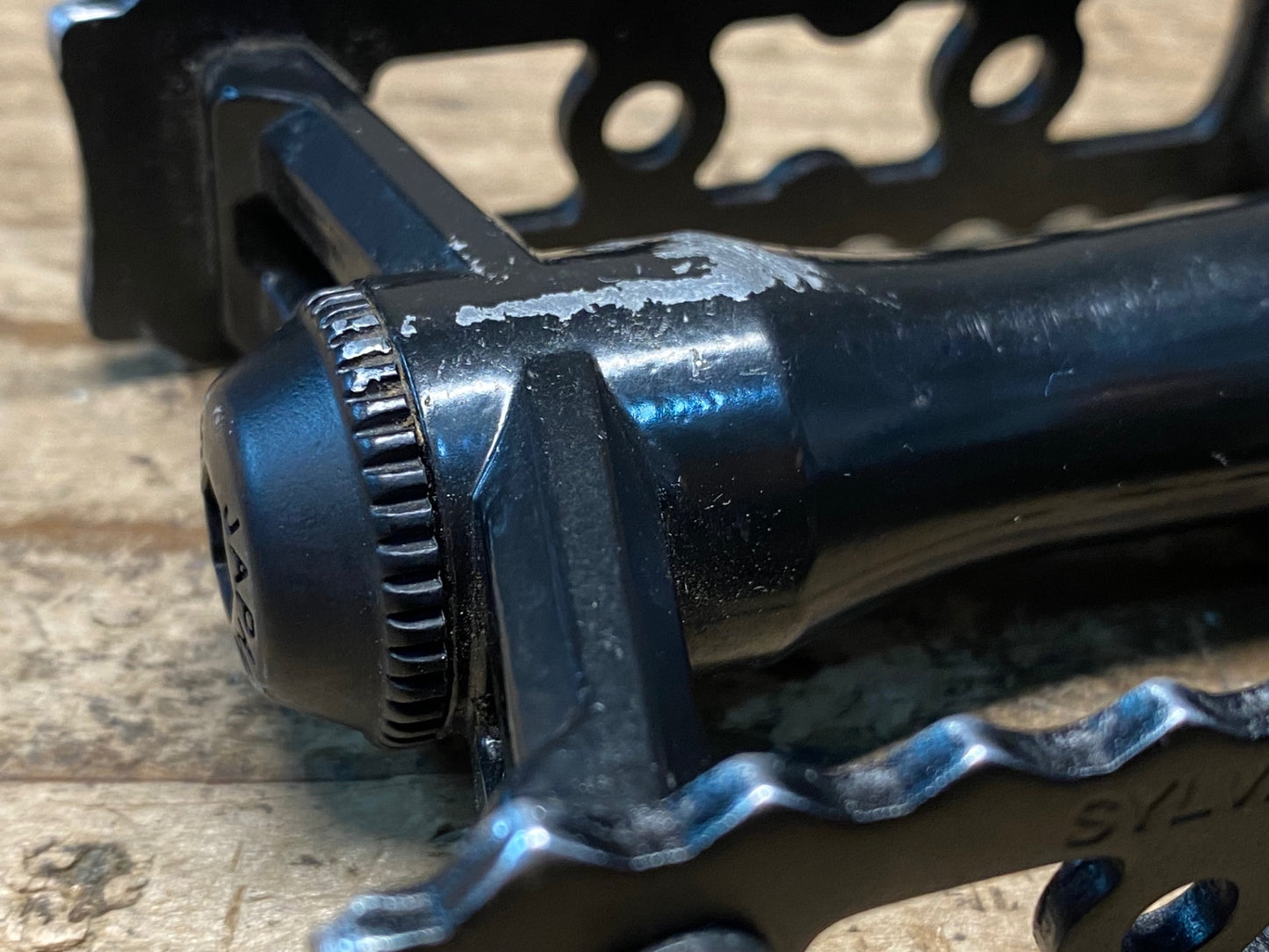 JC260 三ヶ島 MKS シルヴァン ツーリング SILVAN TOURING NEXT ONESIDE Ezy フラットペダル 黒