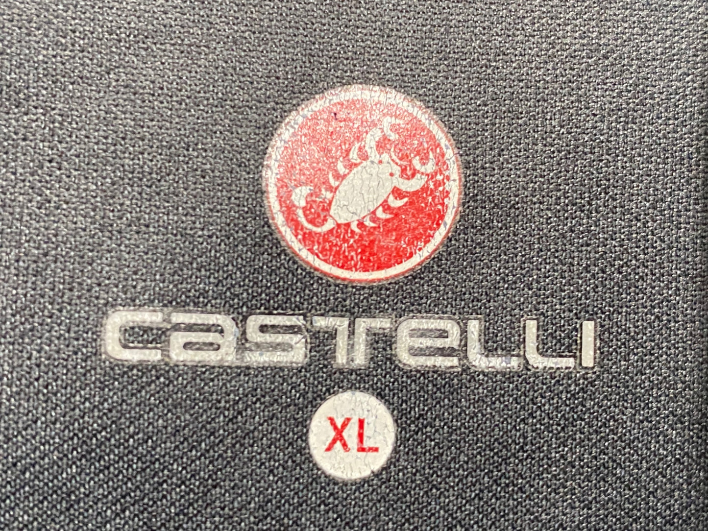 JD124 カステリ CASTELLI 長袖 サイクルジャージ 黒 XL 裏起毛 Cannondale