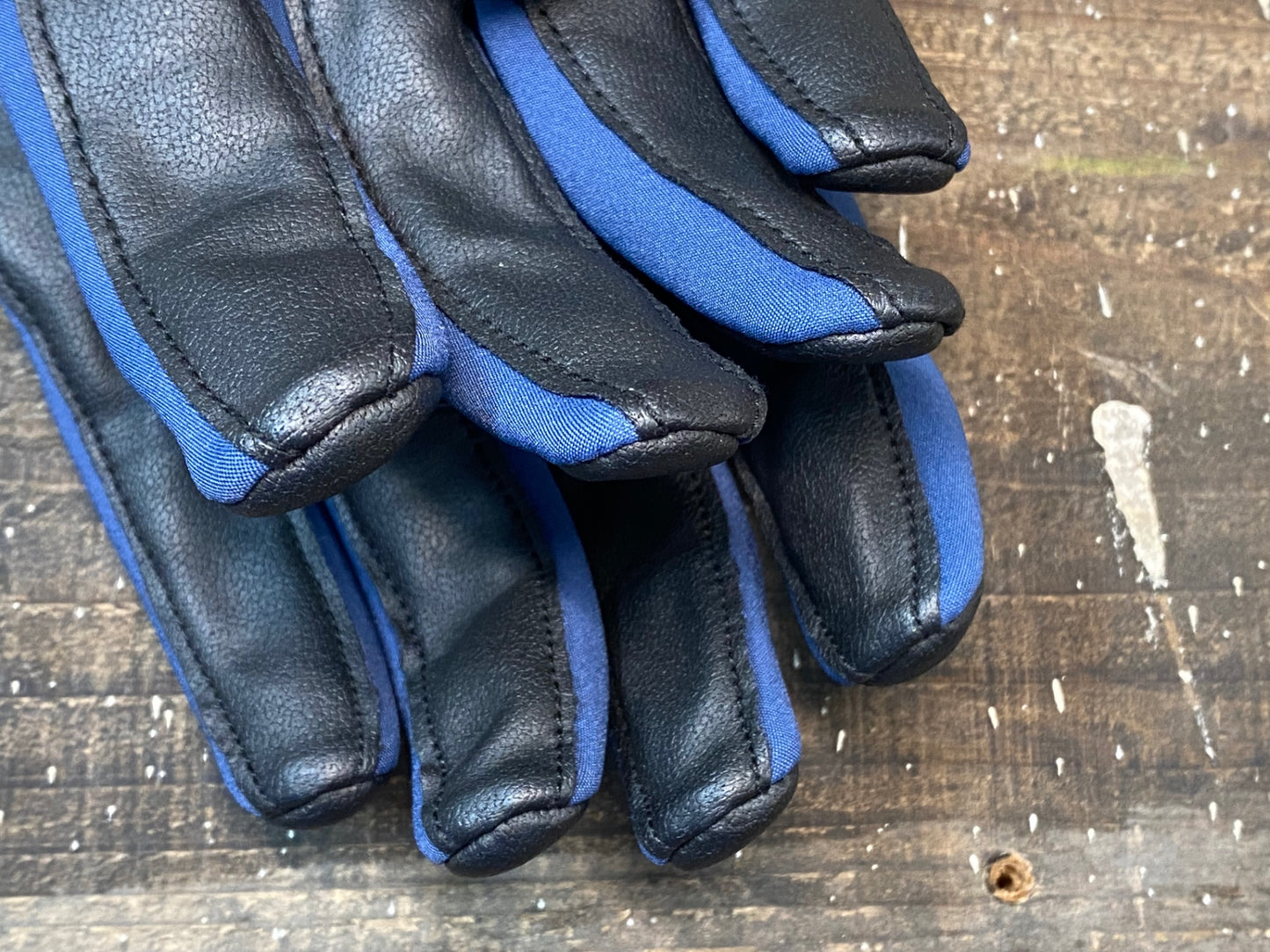 IP117 モンベル mont-bell 長指 グローブ 紺 黒 M 裏起毛 GORE-TEX INFINIUM