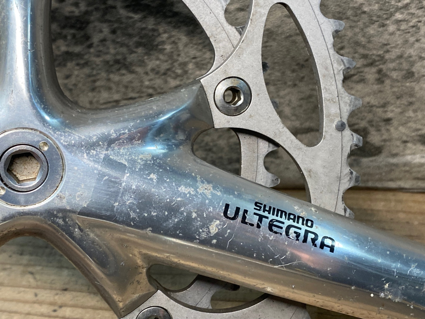IN729 シマノ SHIMANO アルテグラ ULTEGRA FC-6500 クランクセット 170mm 52/39T