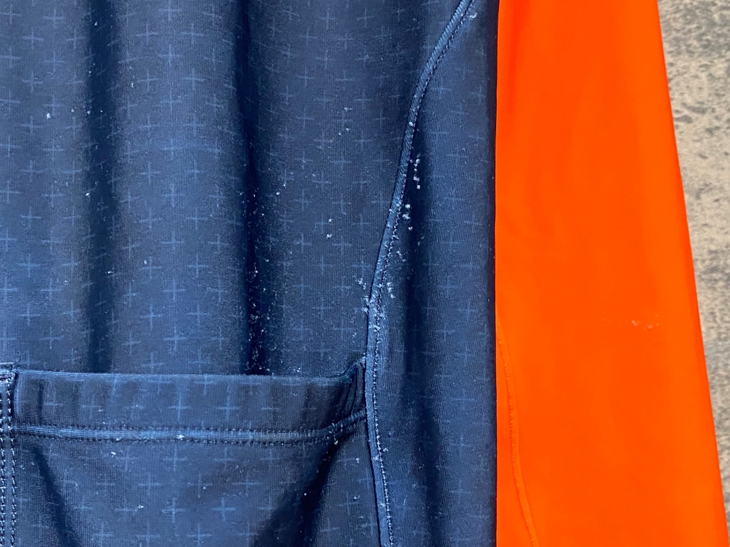 JC671 サンボルト SUNVOLT 長袖 ワンピース オレンジ L 裏起毛 ※汚れ、擦れ