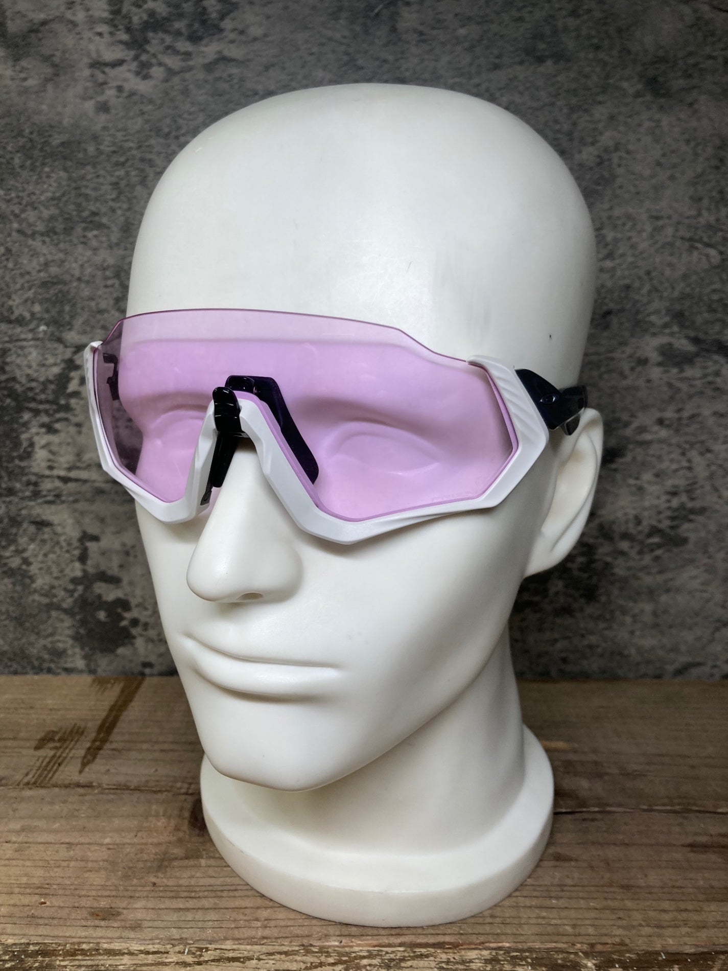 JB140 オークリー OAKLEY FLIGHTJACKET サングラス アイウェア 白 黒 PRIZMレンズ