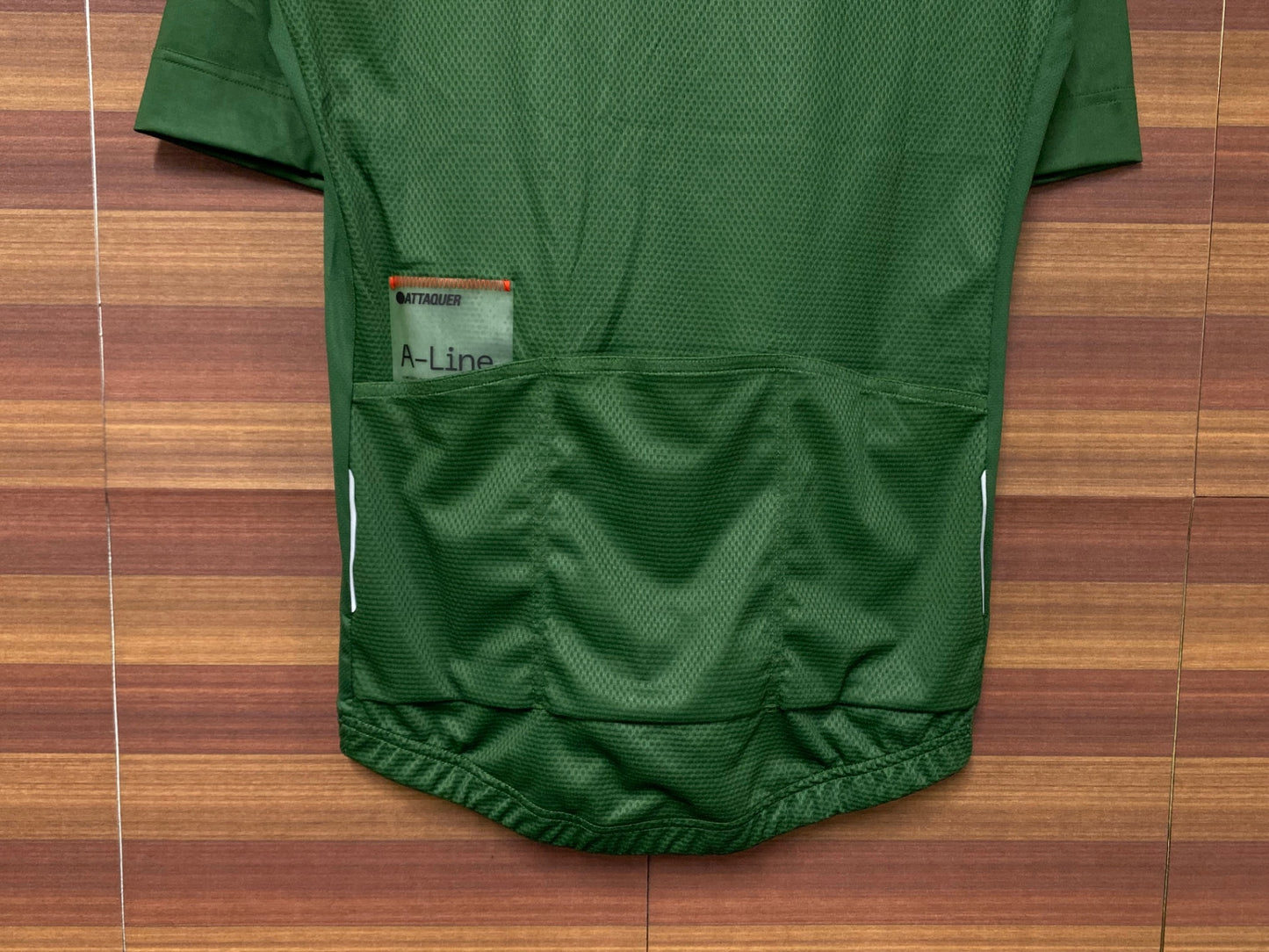IN315 アタッカー ATTAQUER A-Line 半袖 サイクルジャージ 緑 M