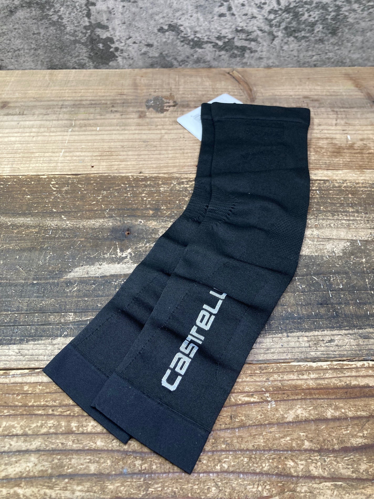 IV949 カステリ CASTELLI アームカバー 黒 L/XL