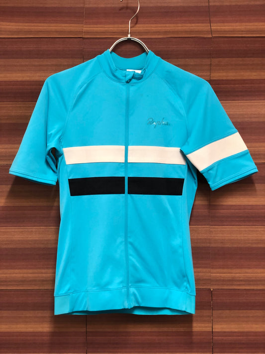 IQ864 ラファ Rapha WOMEN'S SS TRAINING JERSEY 半袖 サイクルジャージ 水色 XS レディース