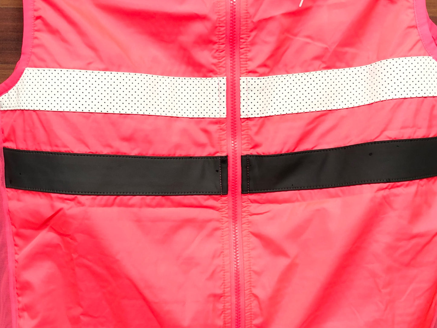 HZ940 ラファ Rapha MEN'S BREVET INSULATED GILET ジレ ピンク L ※背面シミ