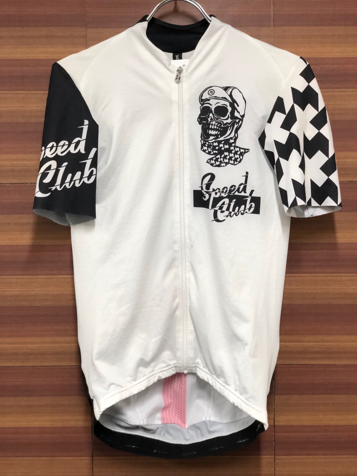 IM480 アソス assos SPEED CLUB SS JERSEY 半袖サイクルジャージ 白 M ほつれ