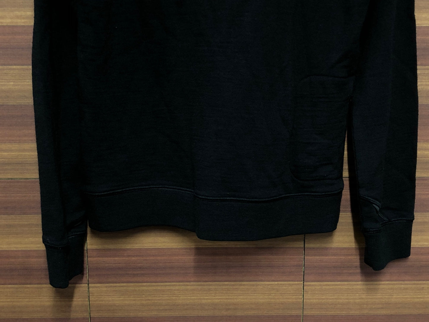 IO908 ラファ Rapha WOMEN'S MERINO SWEATSHIRT 長袖 黒 XS レディース