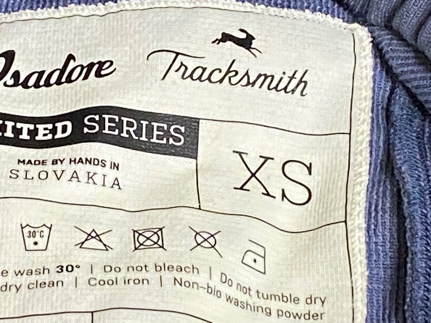 IQ734 イザドア Isadore 長袖 サイクルジャージ ブルーグレー XS