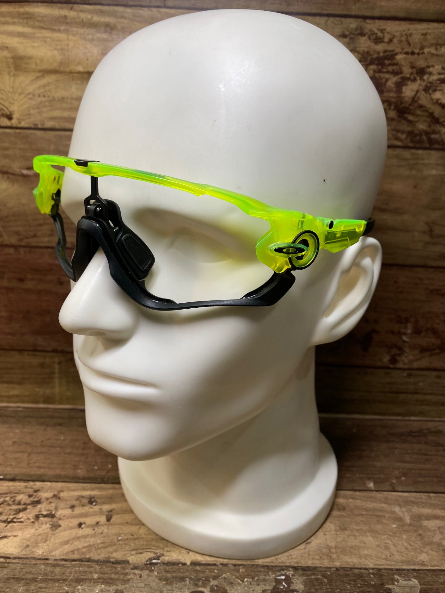 IL670 オークリー OAKLEY ジョウブレイカー JAW BREAKER サングラス アイウェア 黒 黄 レンズ無し フレームのみ