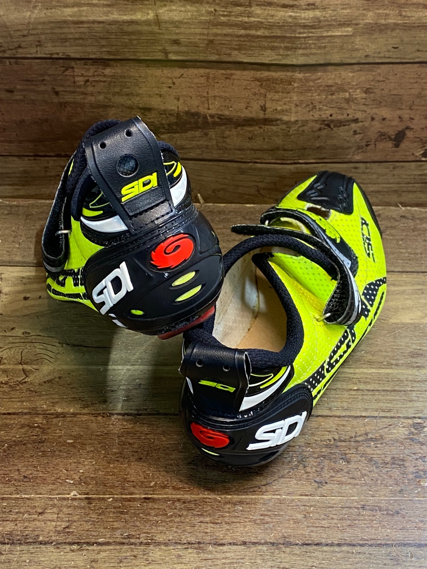 IJ006 シディ SIDI T4 ビンディングシューズ SPD-SL 黄 EU43