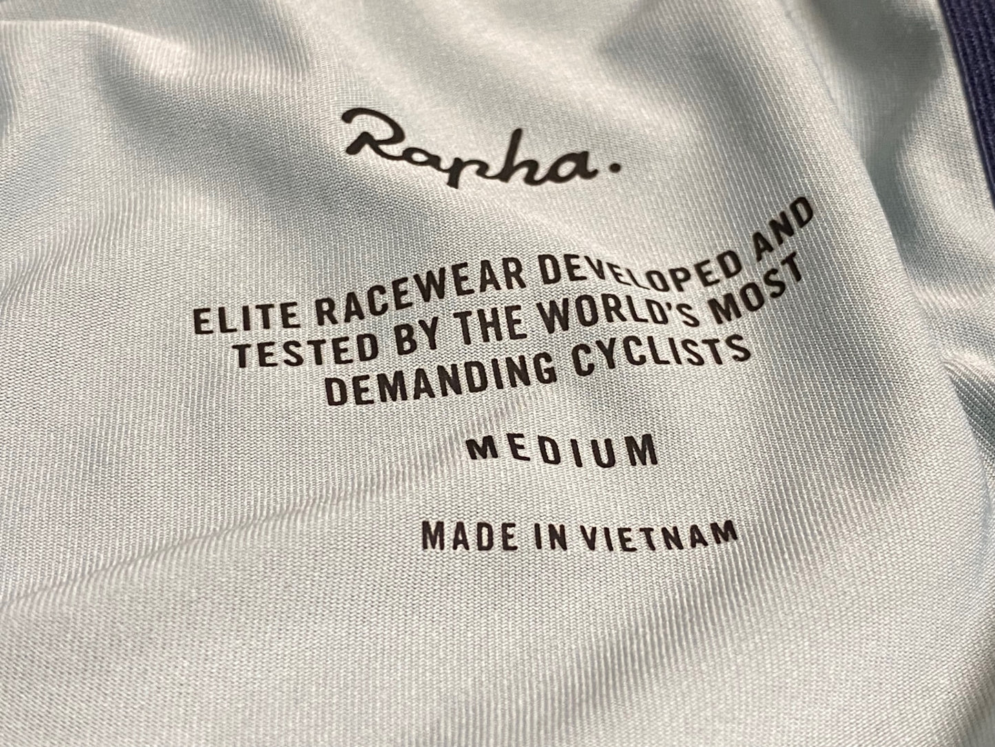 JC595 ラファ Rapha PRO TEAM JERSEY 半袖 サイクルジャージ 水色 M
