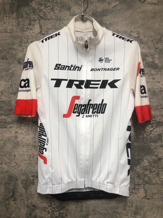 IY179 サンティーニ Santini 半袖 サイクルジャージ 白 XS Segafredo ZANETTI