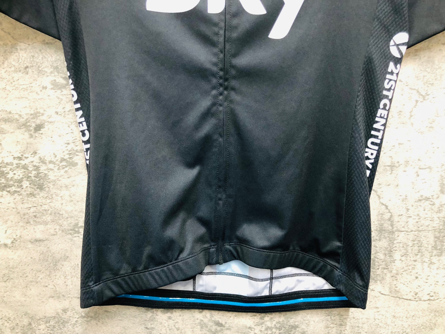 JC813 ラファ Rapha MEN'S REPLICA JERSEY 半袖 サイクルジャージ 黒 M TEAM sky