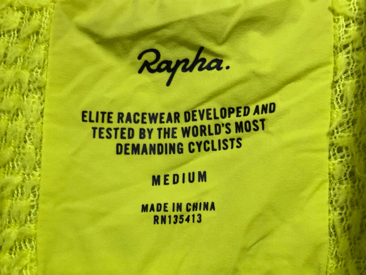 IO431 ラファ Rapha PRO TEAM INSULATED GILET ジレ サイクルベスト 黄 M