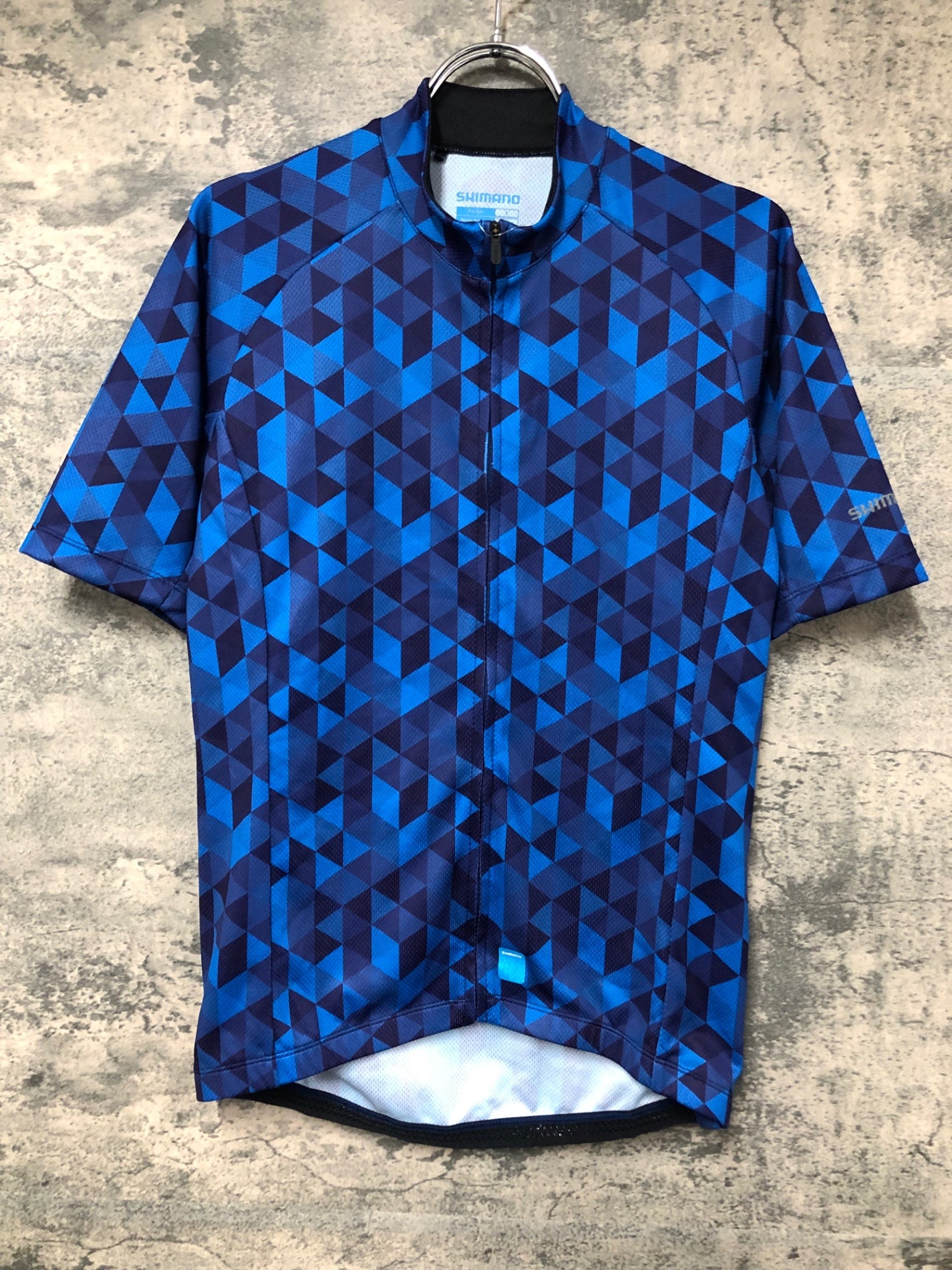 IX479 シマノ SHIMANO 半袖 サイクルジャージ ブルー Mサイズ
