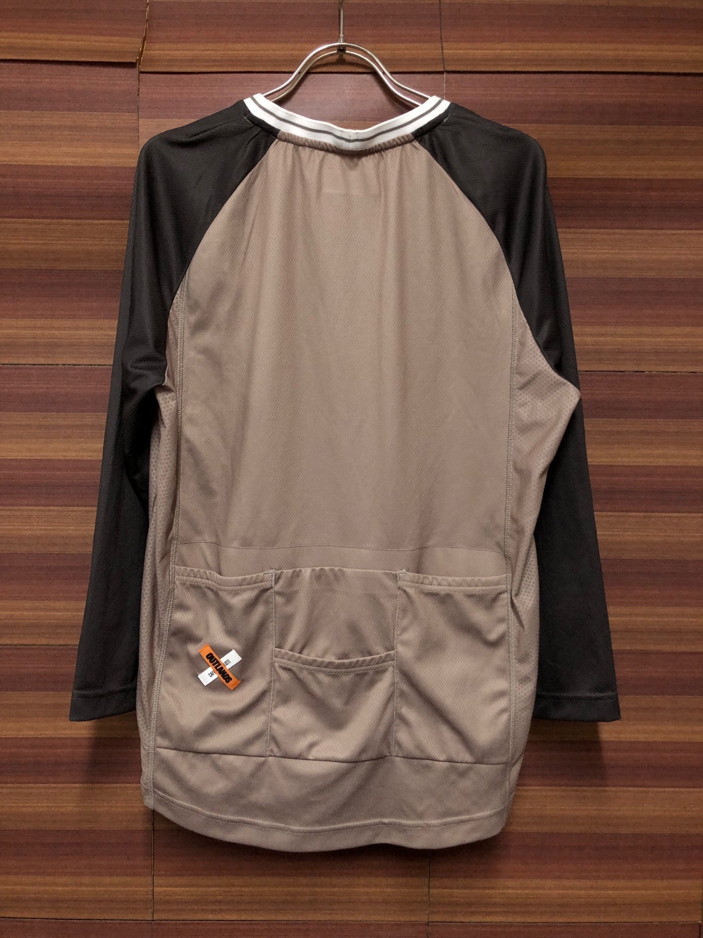 IU748 カフェドシクリステ Cafe du Cycliste バーバラ BARBARA V2 七分袖 サイクルジャージ ブラウン L