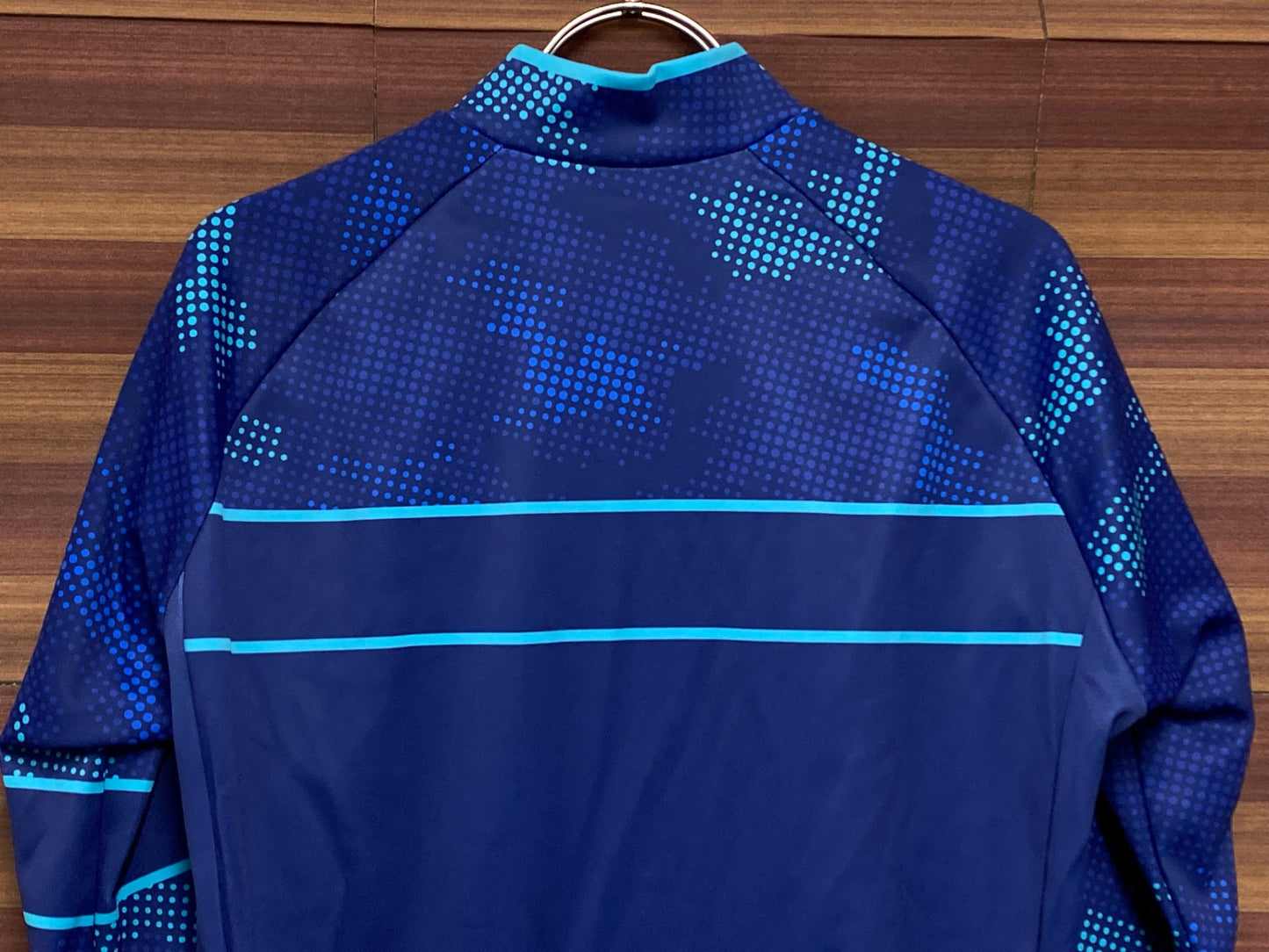 IQ814 パールイズミ PEARL iZUMi 長袖サイクルジャージ M 青 裏起毛