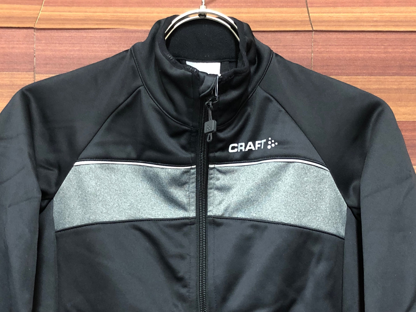 IR217 クラフト CRAFT 長袖サイクルジャケット 黒 XS 裏起毛