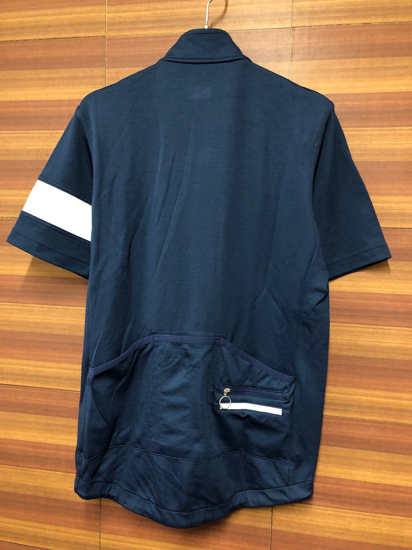 IF930 ラファ Rapha CLASSIC JERSEY 半袖サイクルジャージ M 紺 毛玉