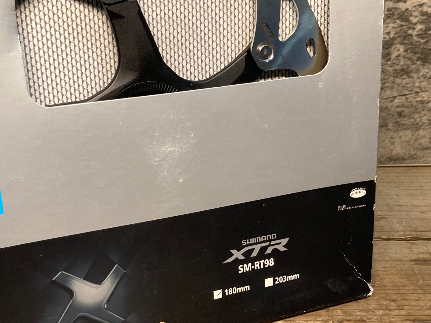 IU367 シマノ SHIMANO XTR SM-RT98-M ディスクブレーキ Φ180 実測1.8mm