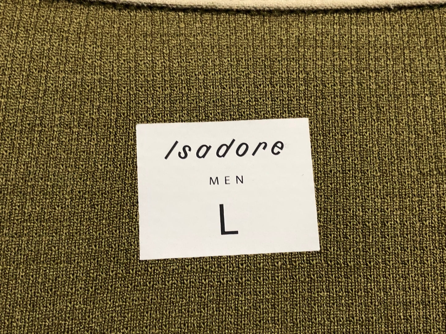 IB946 イザドア Isadore SIGNATURE CLIMBER'S JERSEY 半袖 オリーブ L