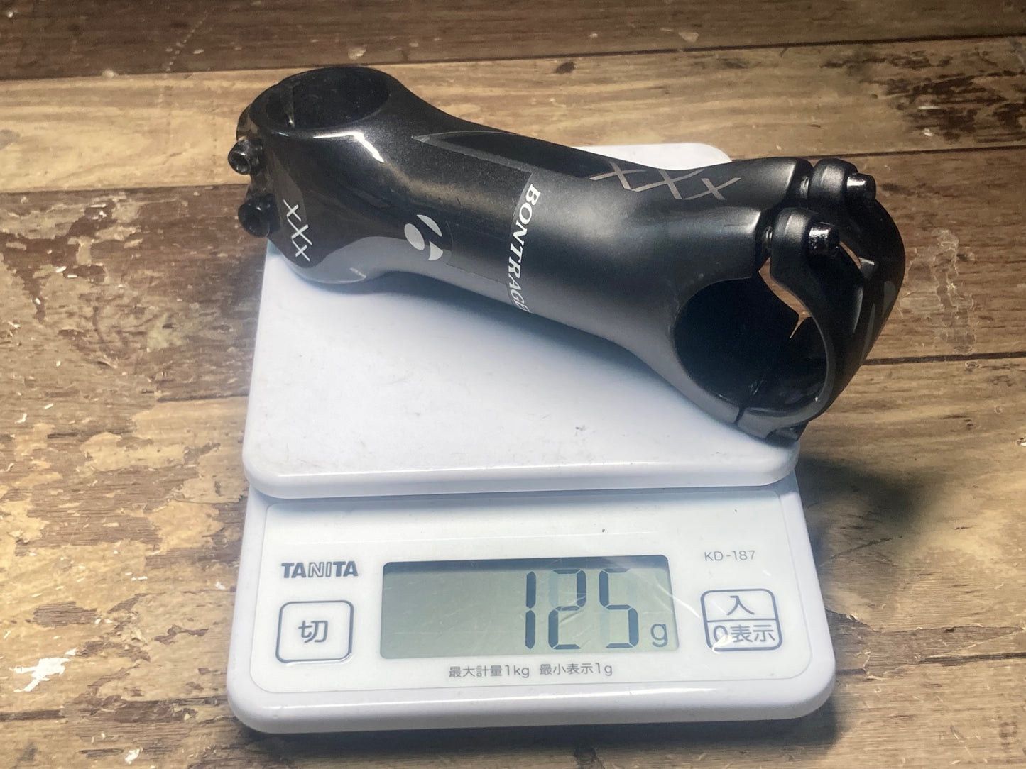 IH068 ボントレガー BONTRAGER XXX Stem カーボンステム OS Φ31.8 110mm 7°