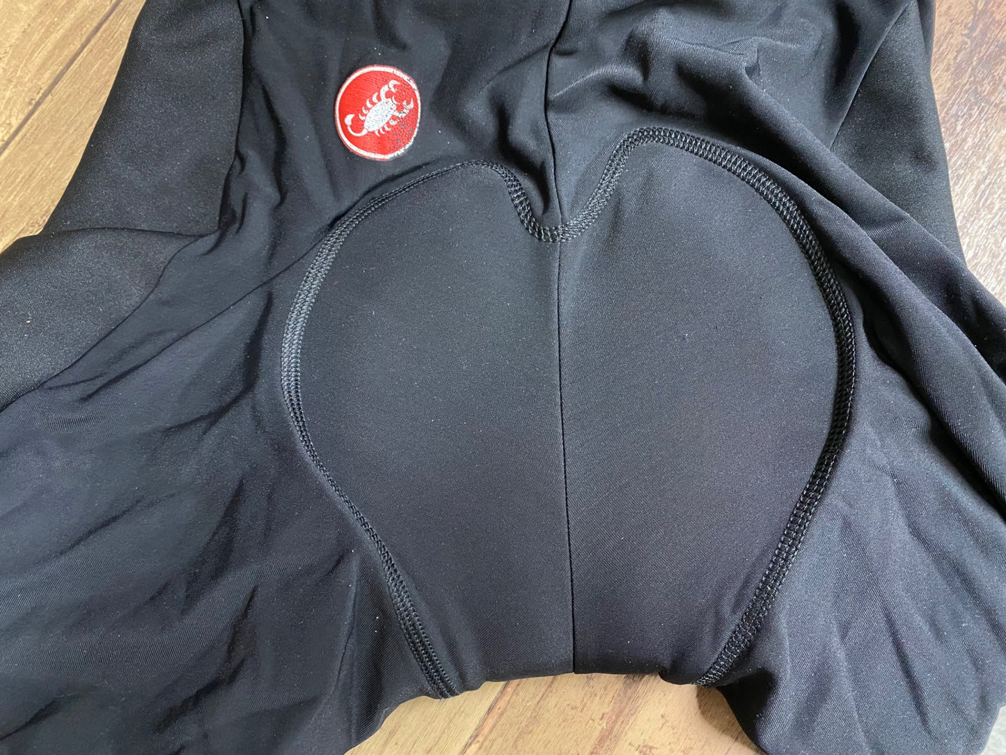 IT811 カステリ CASTELLI レーサータイツ 黒 ※サイズ不明、タグカット