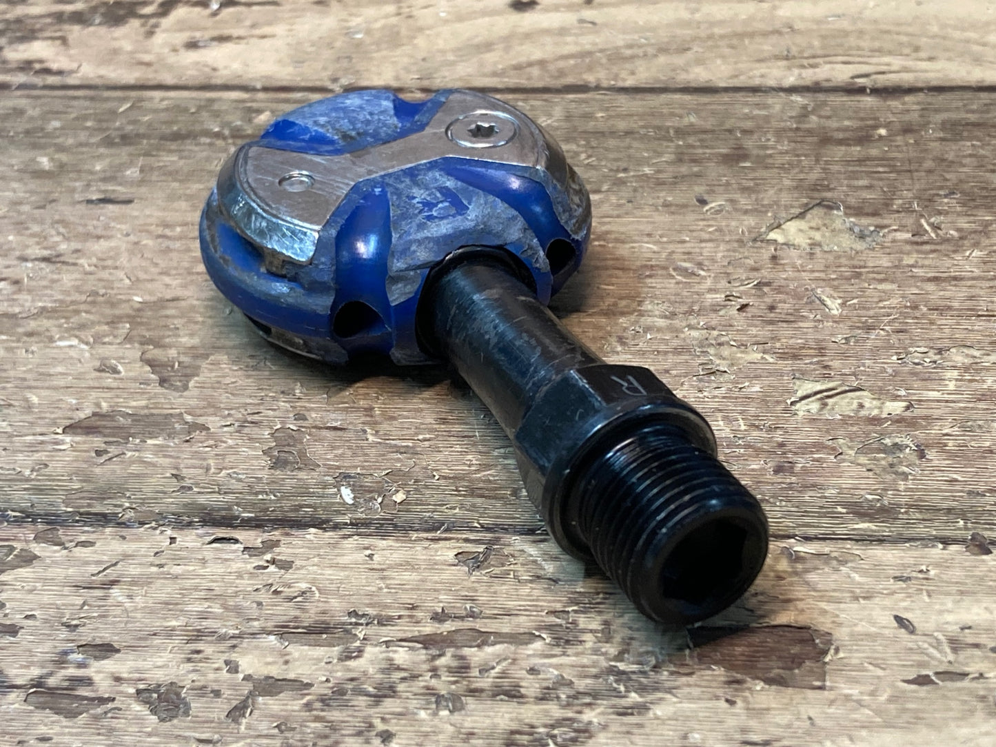 IL403 スピードプレイ SPEED PLAY ZERO ビンディングペダル クロモリシャフト 青