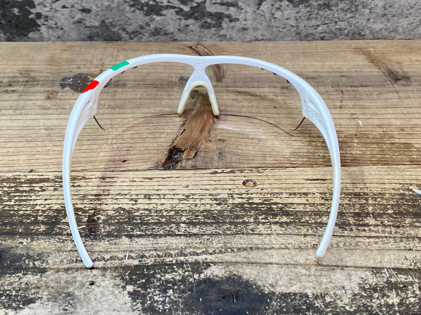 JA909 ピセイ PISSEI サリチェ SALICE サングラス アイウェア 白 クリアレンズ レンズ付属