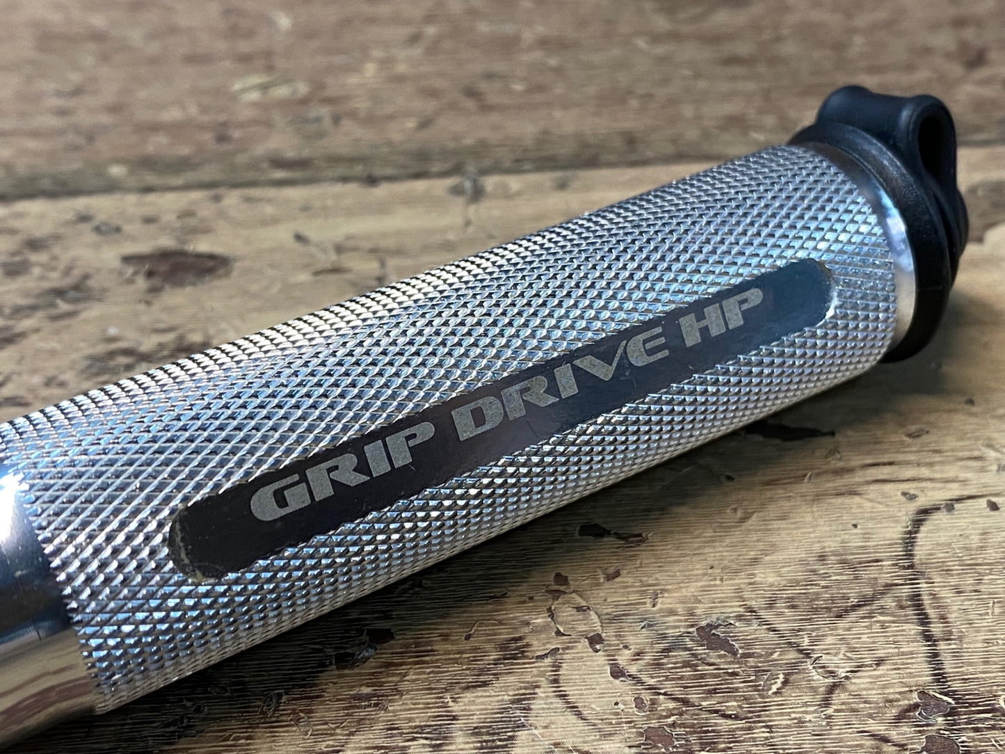 IJ237 レザイン LEZYNE GRIP DRIVE HP 簡易ポンプ 黒シルバー