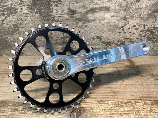 IT181 ホワイトインダストリーズ White Industries クランクセット M30 170mm Road/Gravel BBE30BSA 38T ※実測Qファクター170mm