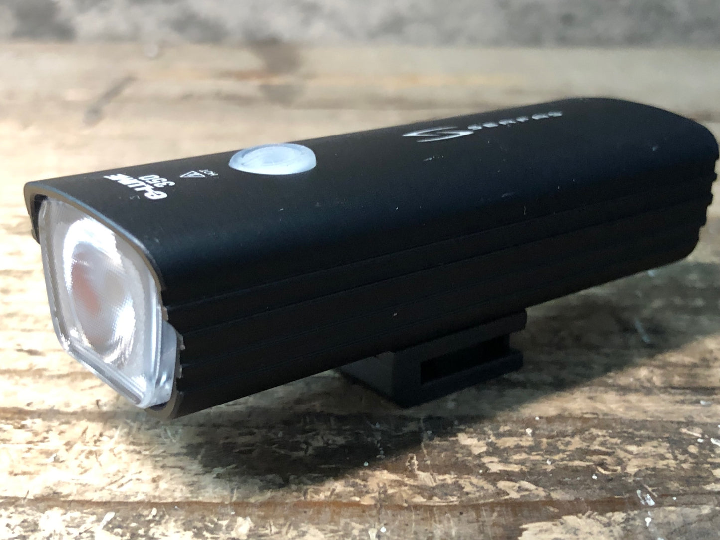 IQ395 サーファス SERFAS e-LUME350 フロントライト 黒 ※点灯確認済み