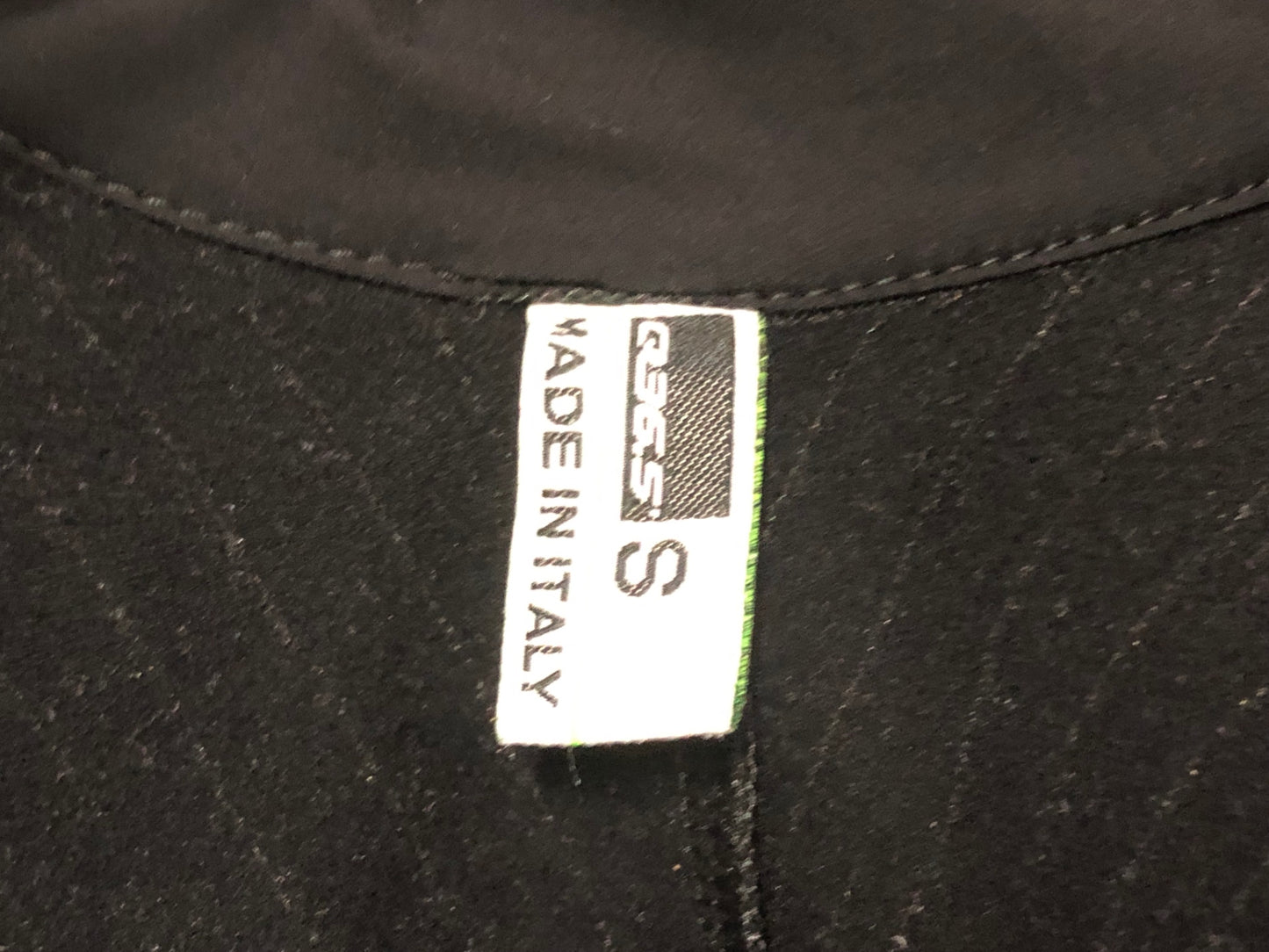 JC233 Q36.5 ジレ サイクルベスト 黒 S 裏起毛