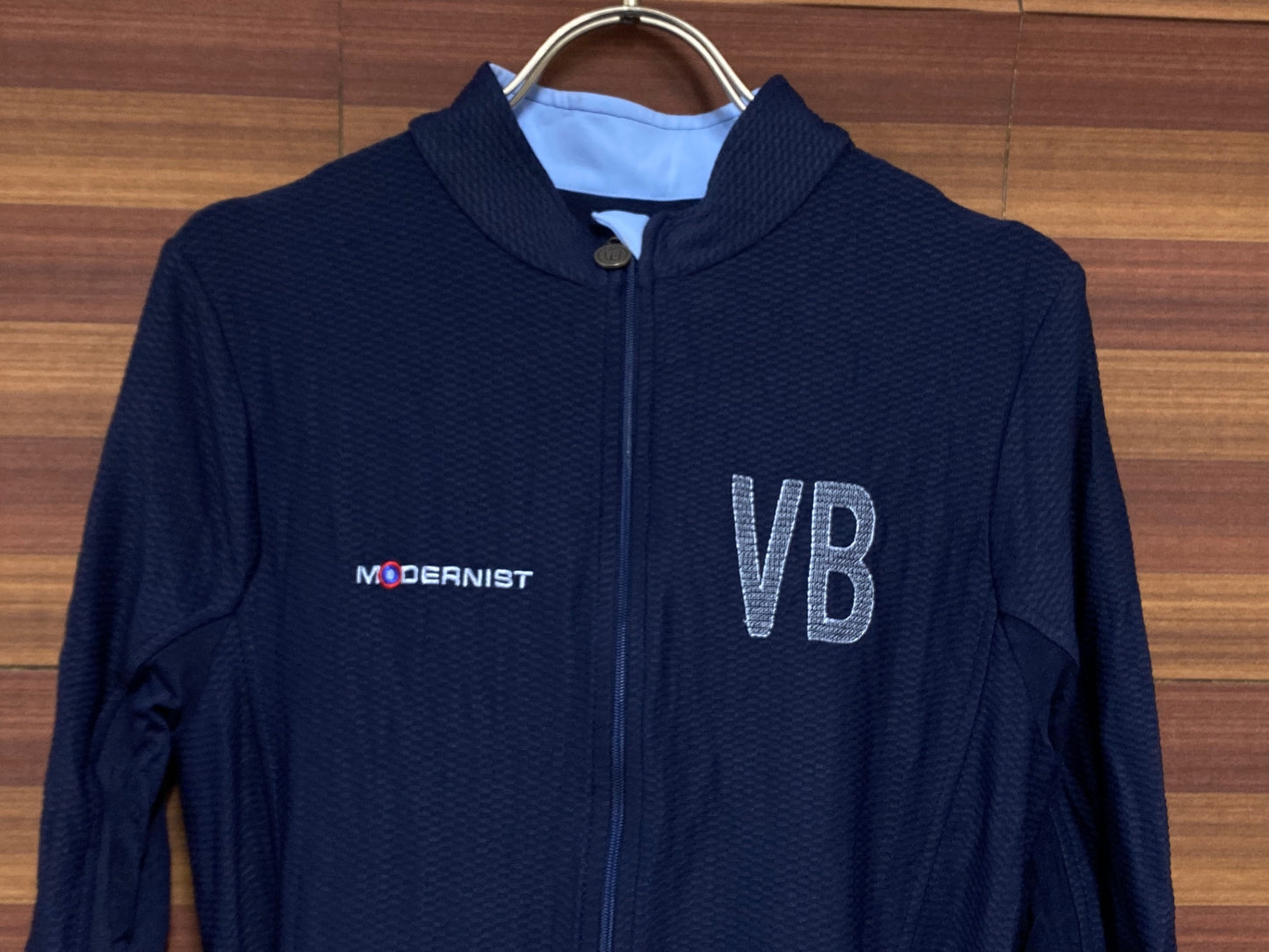 IO519 ヴェロビチ velobici MODERNIST JERSEY 半袖 サイクルジャージ 紺 5
