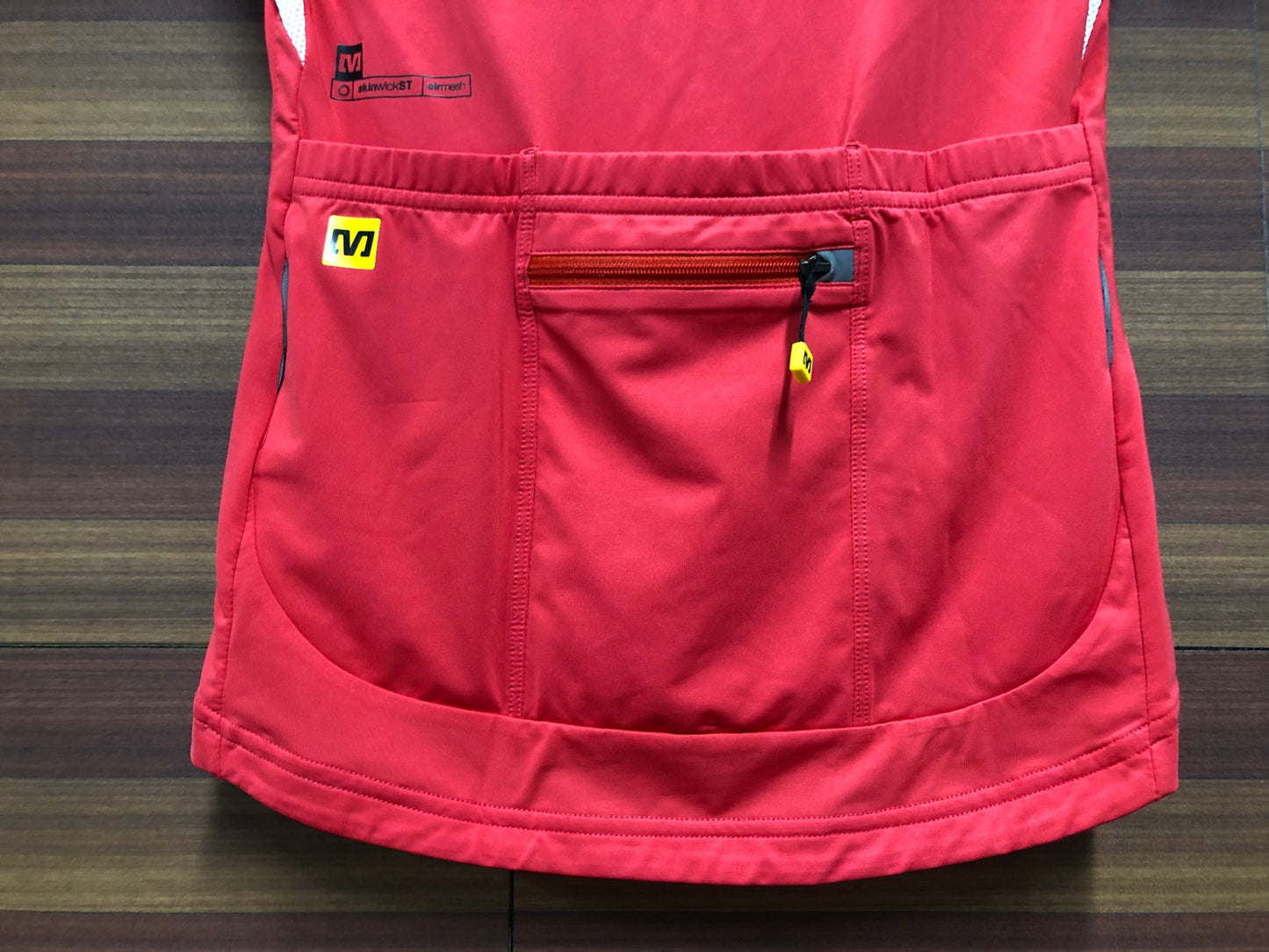 IL514 マビック MAVIC 半袖サイクルジャージ 赤 S レディース