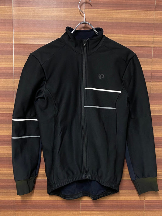 IR638 パールイズミ PEARL iZUMi 長袖サイクルジャケット 黒 MEN'S L 裏起毛 赤タグ