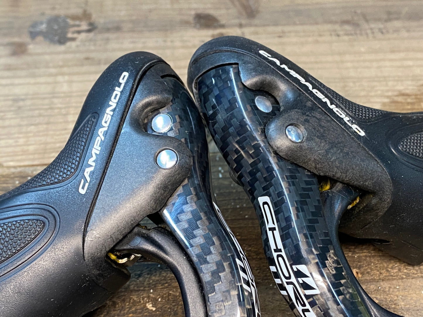 IH829 カンパニョーロ Campagnolo コーラス CHORUS レバー左右セット 2×11S カーボン ※イコールプーリー組み込み 純正プーリー付属