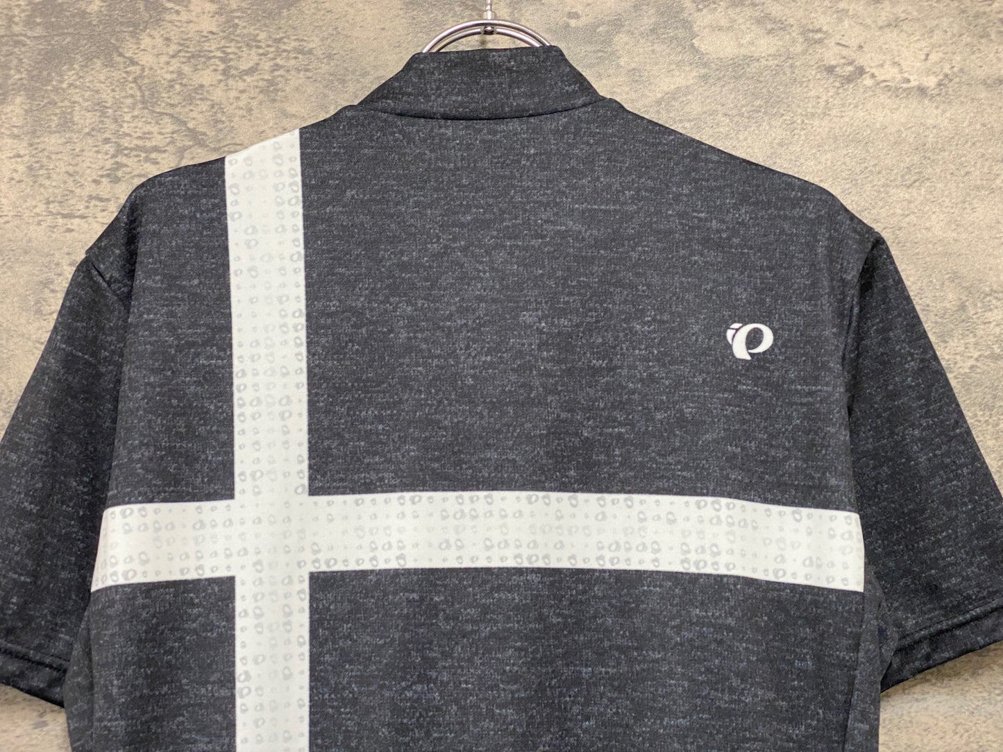 JB814 パールイズミ PEARL iZUMi 半袖サイクルジャージ 白黒 L