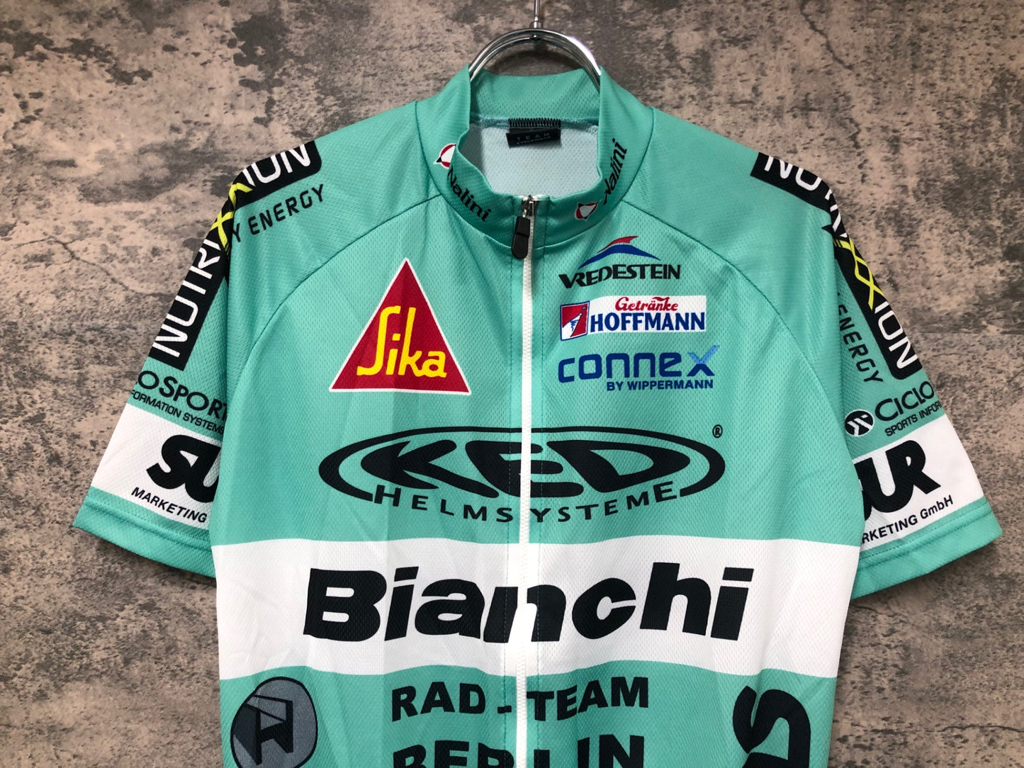 IW329 ナリフリ NARIFURI 半袖 サイクルジャージ ビアンキ M