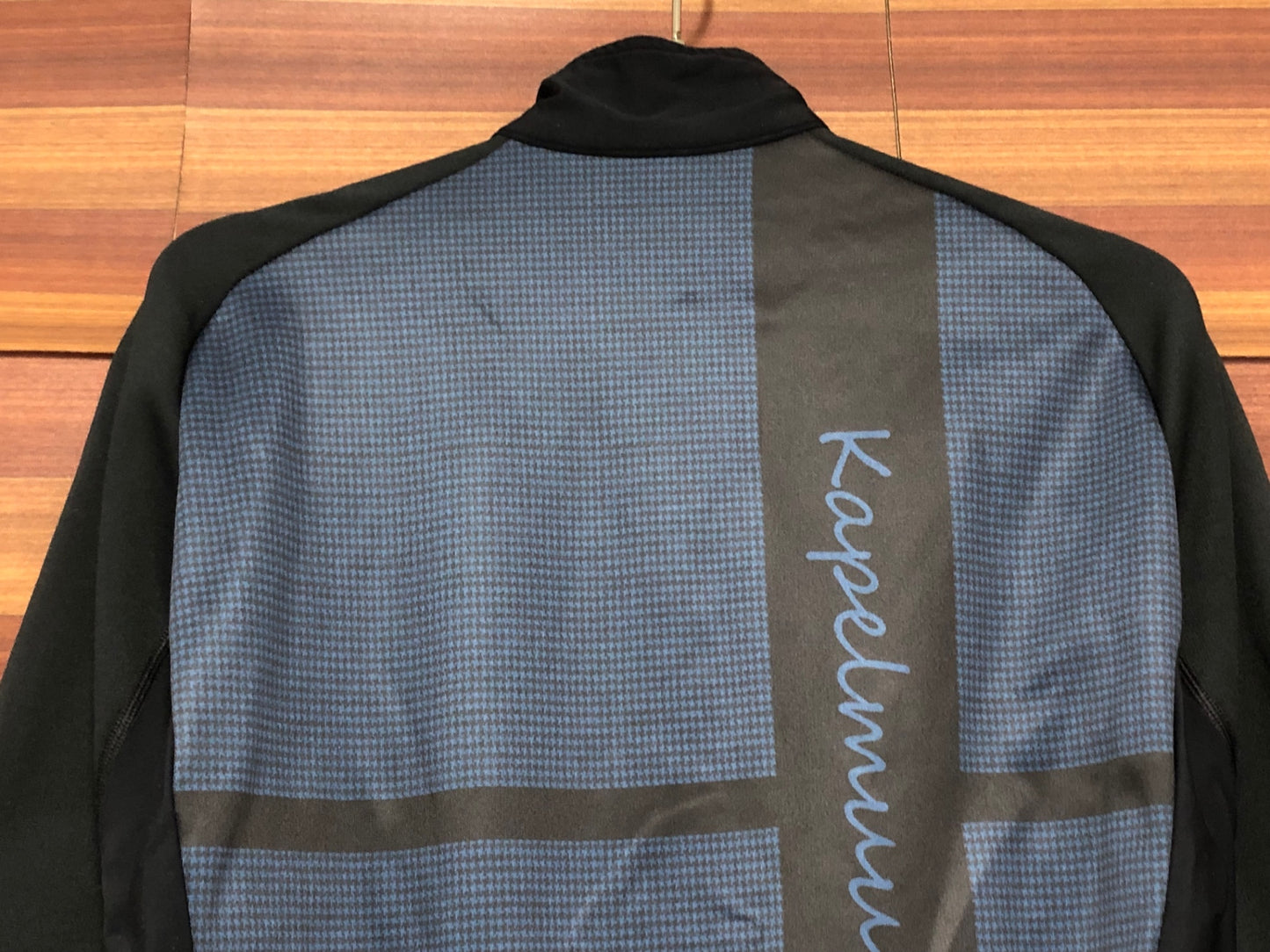 IT637 カペルミュール KAPELMUUR 長袖 サイクルジャージ 紺 黒 S 裏起毛