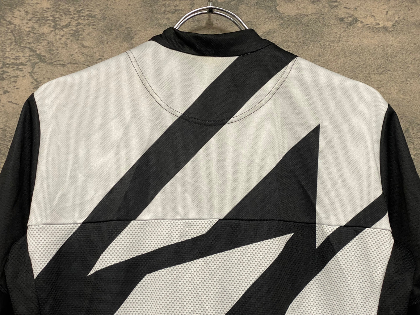 JB586 モルベロ MORVELO 半袖 サイクルジャージ 黒 白 S