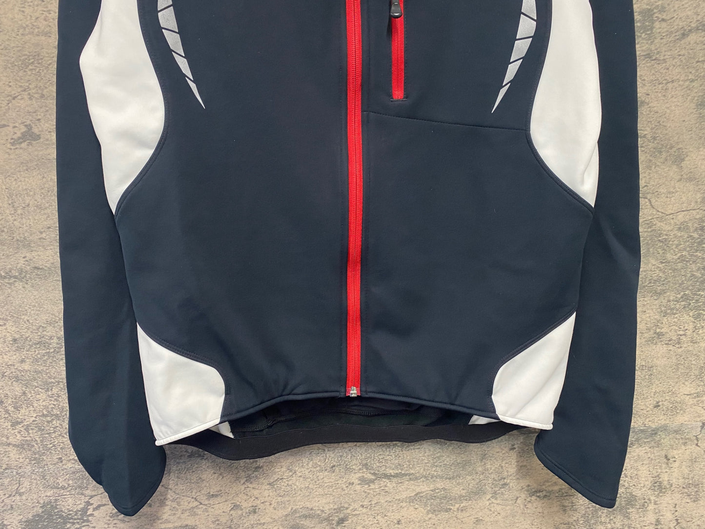 IZ313 シマノ SHIMANO 長袖 サイクルジャケット 黒 M 裏起毛 防風