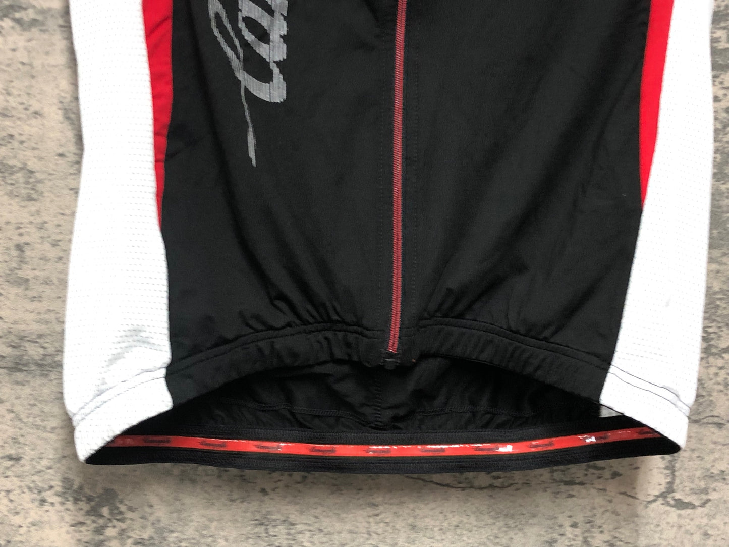 JC178 カンパニョーロ CAMPAGNOLO 半袖サイクルジャージ 黒赤白 M