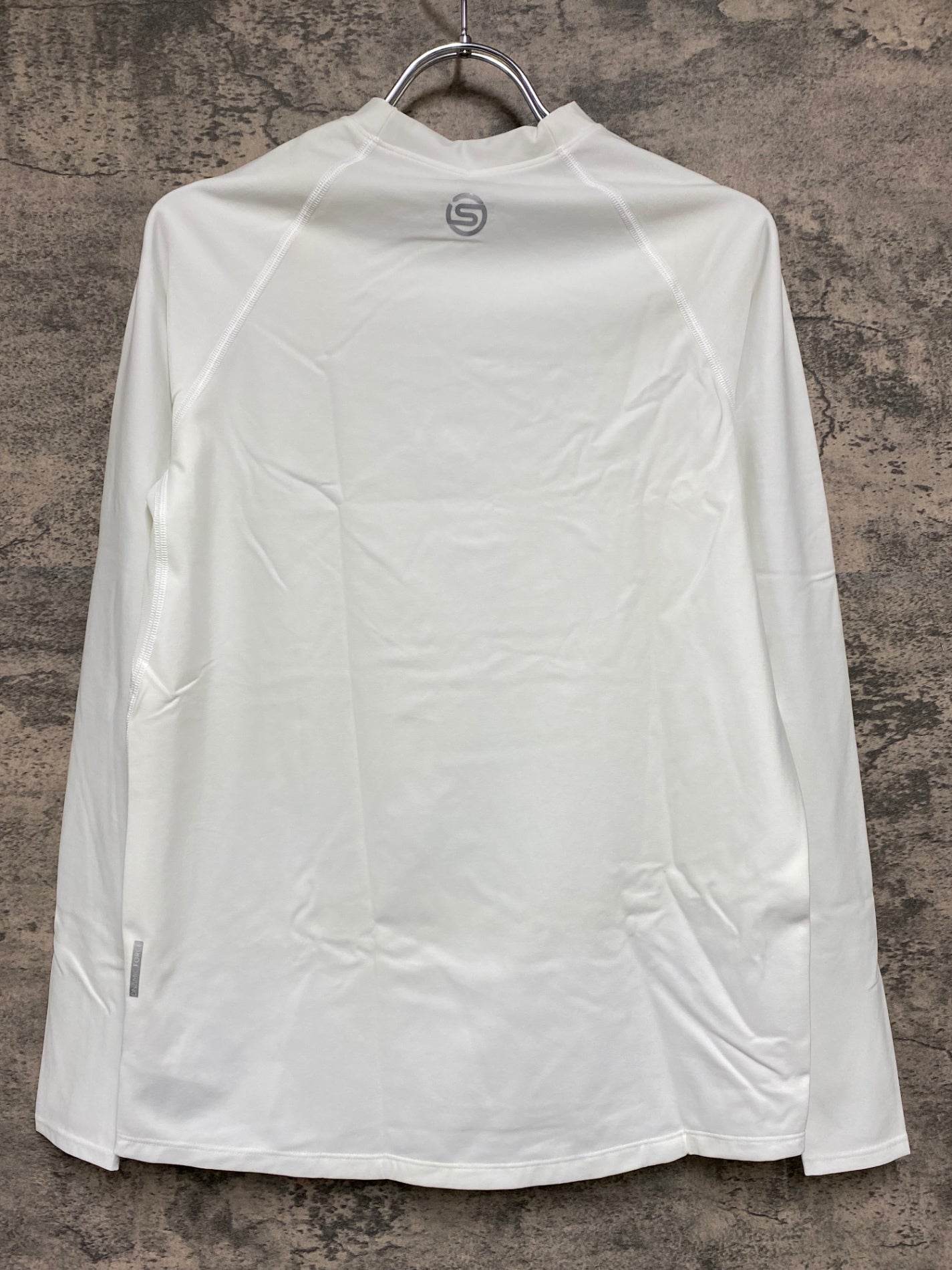 IW934 スキンズ SKINS DNAmic Force 長袖 ベースレイヤー M ホワイト 裏起毛