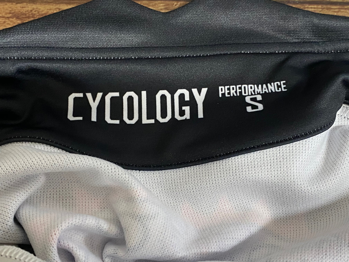 JC856 サイコロジー CYCOLOGY 長袖 サイクルジャージ 黒 龍 S 裏起毛