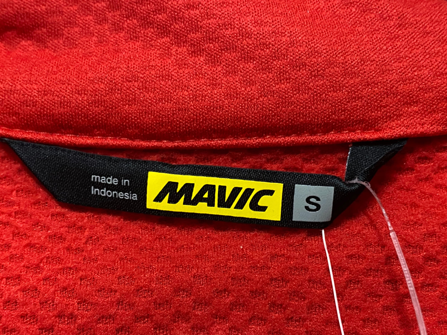 IQ203 マヴィック MAVIC 長袖 サイクルジャケット 赤 S
