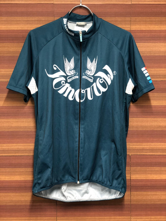 IM249 ビオレーサー BIORACER 半袖 サイクルジャージ ターコイズ L
